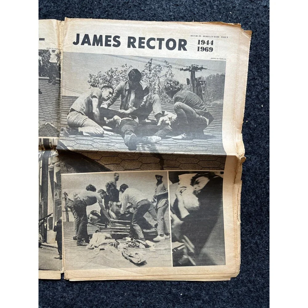 1970s Berkeley Bark CounterCulture, Black Panther Party, Underground Newspaper,
